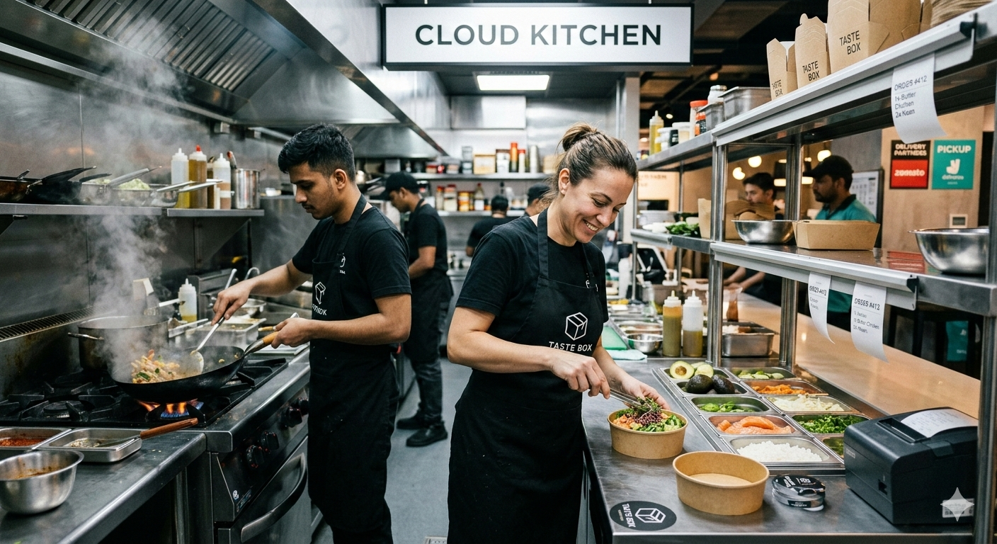 Cloud Kitchen Photography Dubai