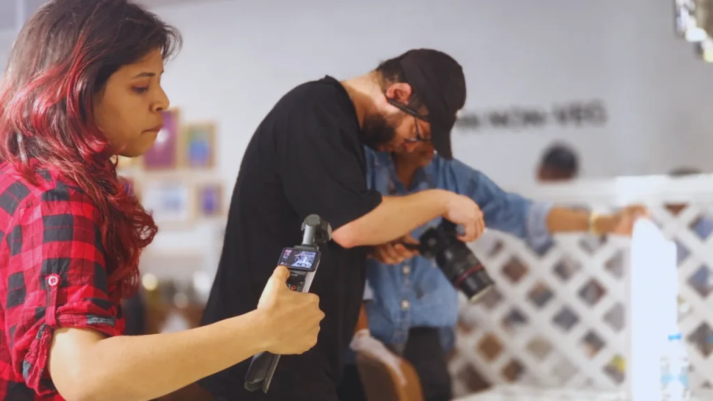 Food Photography in action