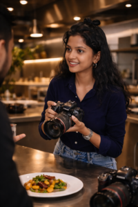 Food Photography in Cloud Kitchen