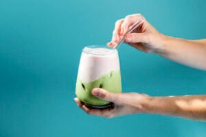 STRAWBERRY MATCHA SOCIAL POST