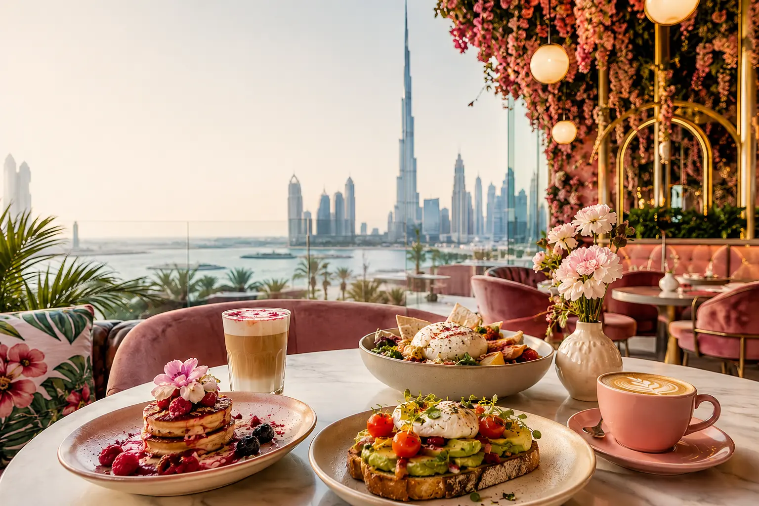 Most Instagrammable Restaurants and Cafes in Dubai